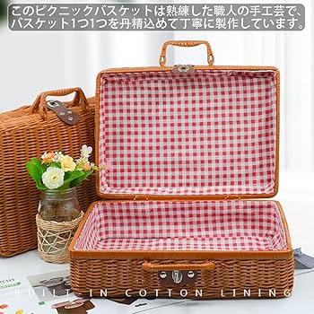 IDEE today's special 藤カゴ バスケット ピクニックや収納に IDEE today's special 藤カゴ バスケット ピクニックや収納に